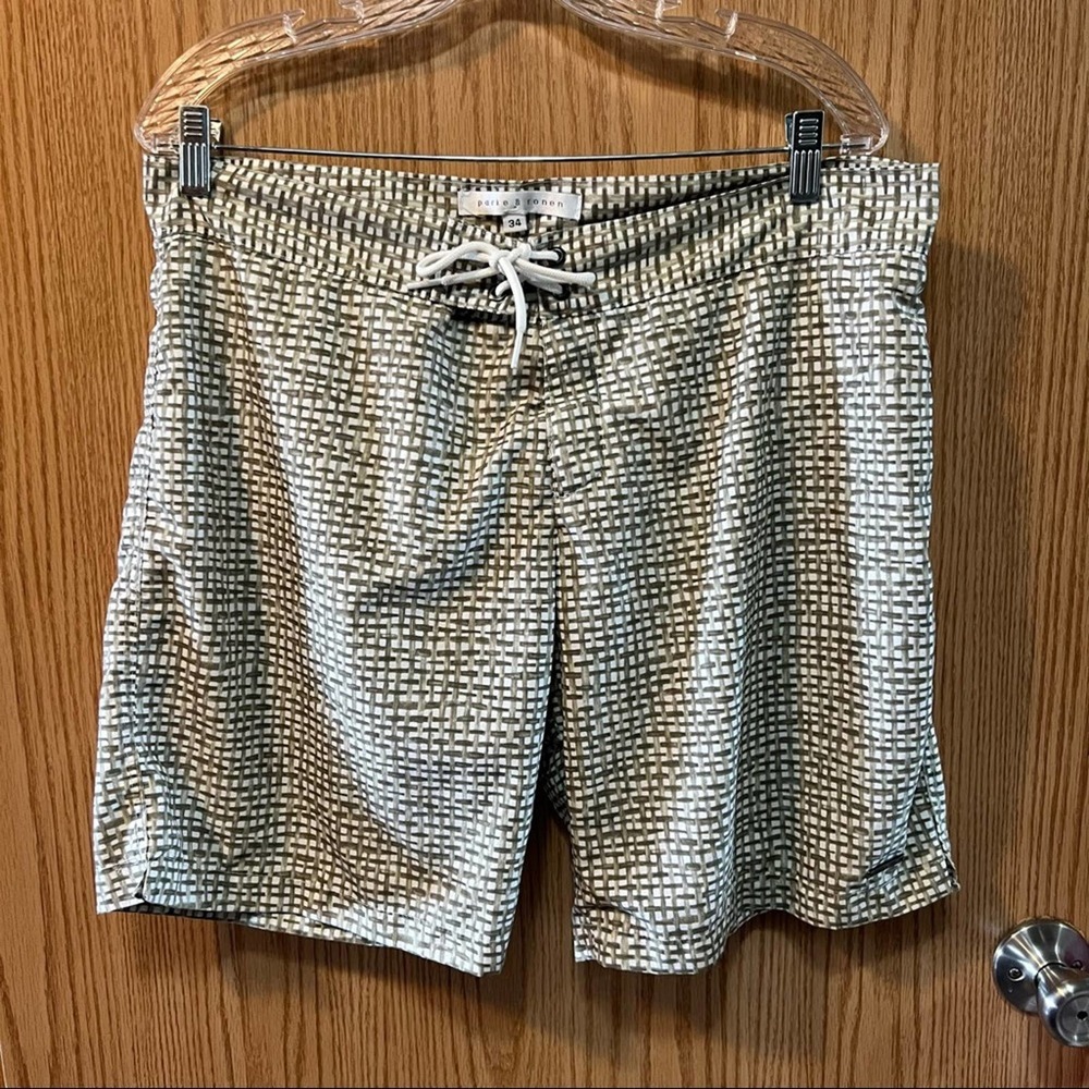 Parke & Ronen Men’s Swimwear Swim Trunks Size 34